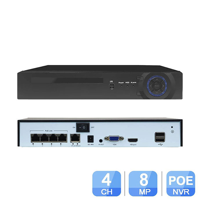 4CH IP Poe Camera  a